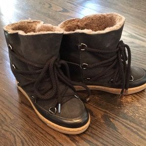 Brand New Isabel Marant Nowles Wedged Boots